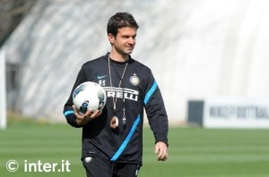 Stramaccioni_Pimpin latihan Perdana Inter Milan