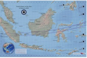 Gerhana Matahari Total 2016 di Indonesia