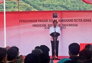 Peresmian Pasar Amahami